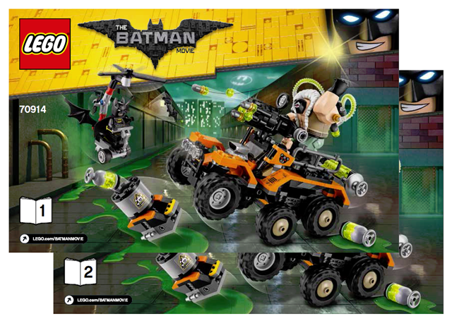 70914 Bane Toxic Truck Attack (Certified) LEGO The LEGO Batman Movie
