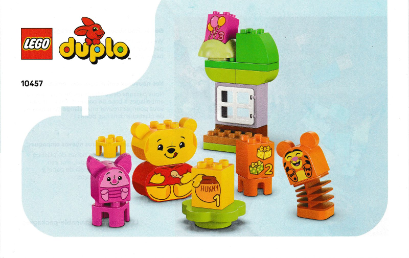 10457 Winnie the Pooh's Birthday Party (Used) LEGO DUPLO