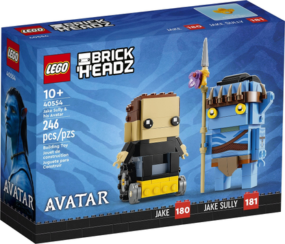 Jake Sully and his Avatar (Retired) LEGO BrickHeadz