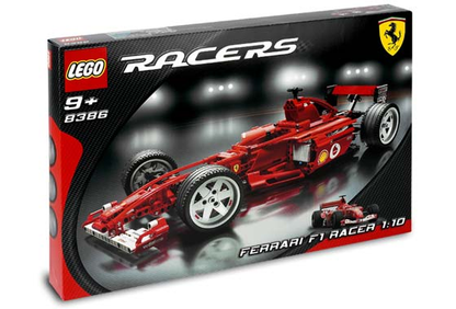 8386 Ferrari F1 Racer 1:10 (Retired) LEGO Racers