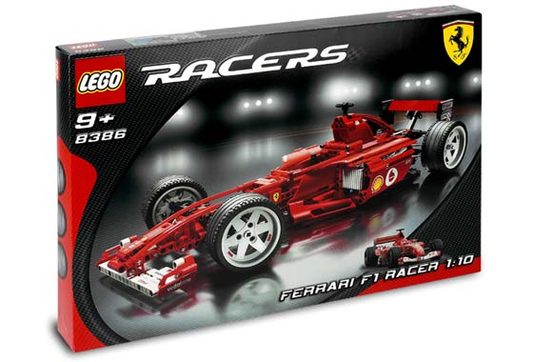 8386 Ferrari F1 Racer 1:10 (Retired) LEGO Racers