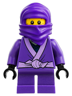 Lil' Nelson - Dark Purple Robe (njo0263)