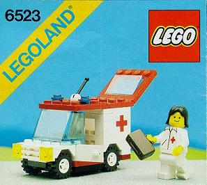 6523 Red Cross (Used) LEGO Town