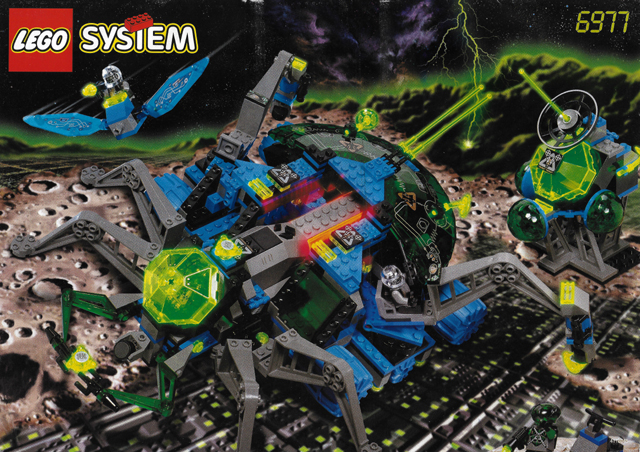 6977 Arachnoid Star Base / Arachno Base (Certified) LEGO Space