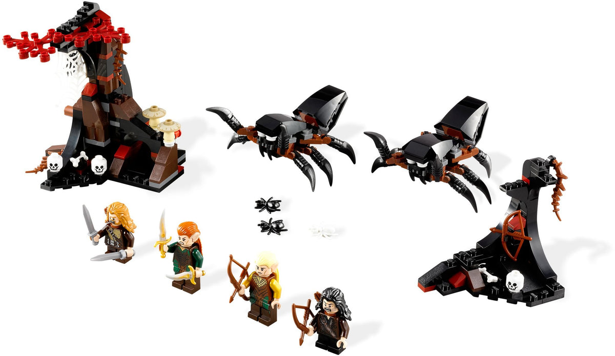 79001 Escape from Mirkwood Spiders (Used) LEGO The Hobbit