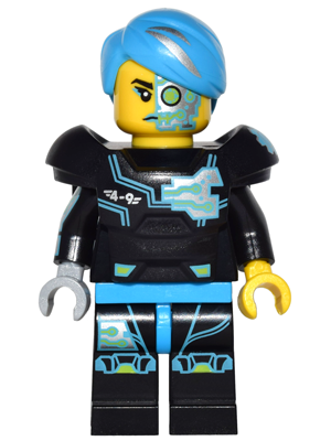 Cyborg (Minifigure Only) (col246)