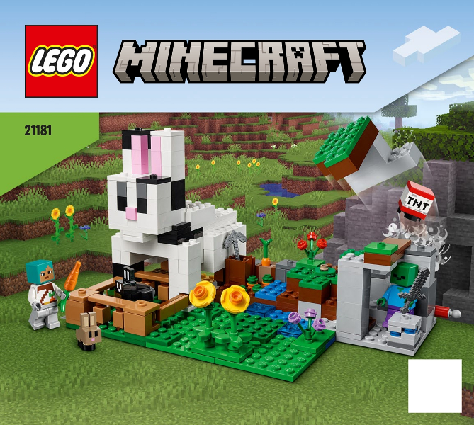21181 The Rabbit Ranch (Used) LEGO Minecraft