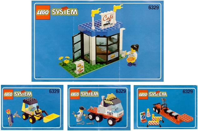 6329 Truck Stop (Used) LEGO Town