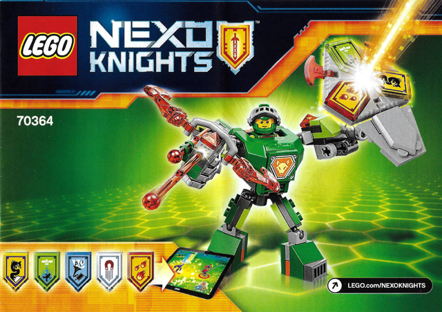 70364 Battle Suit Aaron (Used) LEGO Nexo Knights