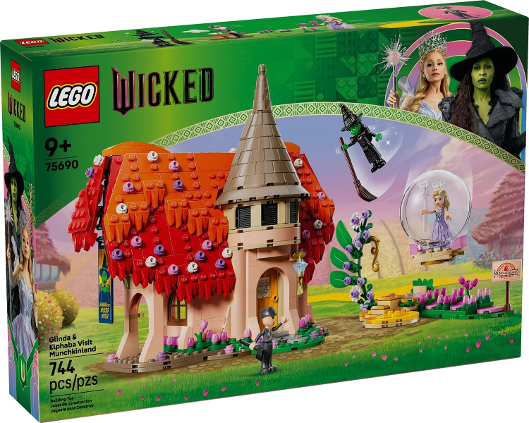 75690 Glinda & Elphaba Visit Munchkinland (Retired) LEGO Wicked