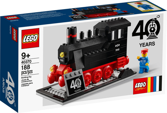 40370 Steam Engine (Reissue of Set 7810) - Trains 40th Anniversary Set (Retired) LEGO Trains