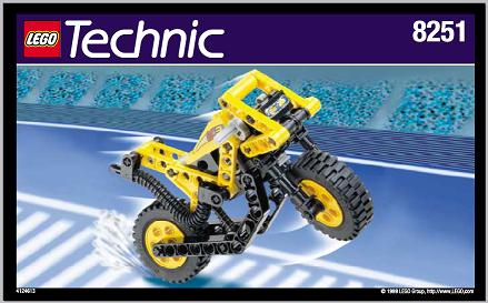 8251 Sonic Cycle (Used) LEGO TECHNIC