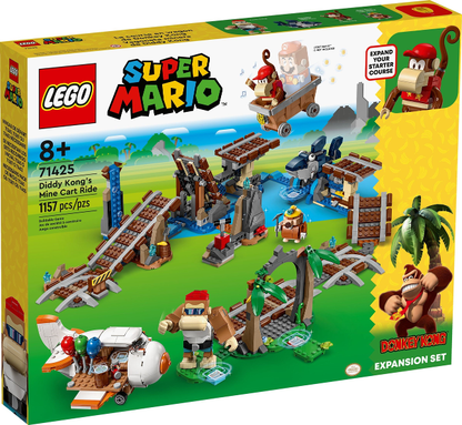 71425 Diddy Kong's Mine Cart Ride - Expansion Set (Retired) LEGO Super Mario