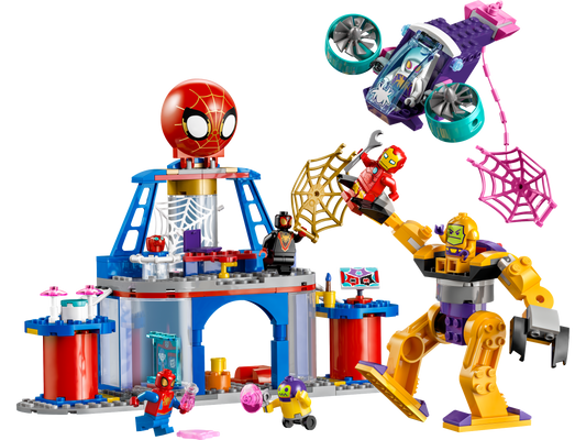 10794 Team Spidey Web Spinner Headquarters (Used) LEGO Super Heroes