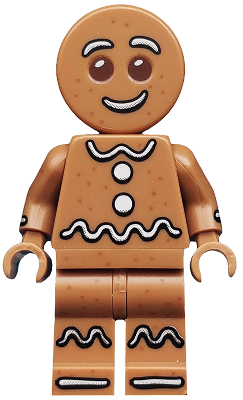 Gingerbread Man (Minifigure Only) (col168)