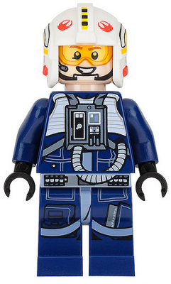 Rebel Pilot Y-wing (Dark Blue Jumpsuit) (sw0801)