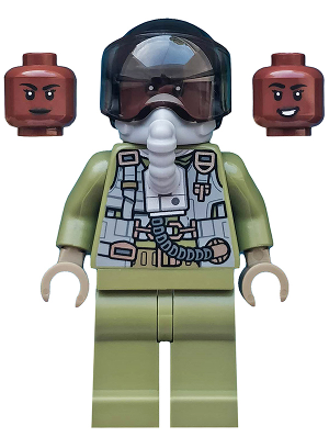 Maria Rambeau - Black Helmet and Oxygen Mask (sh0597a)