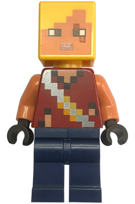 Hero - Dark Red Torso, Dark Blue Legs
