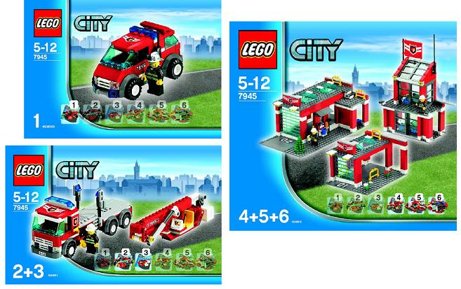 7945 Fire Station (Certified) LEGO City