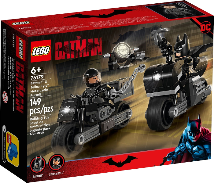 76179 Batman & Selina Kyle Motorcycle Pursuit (Retired) LEGO Super Heroes