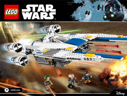75155 Rebel U-Wing Fighter (Used) LEGO Star Wars