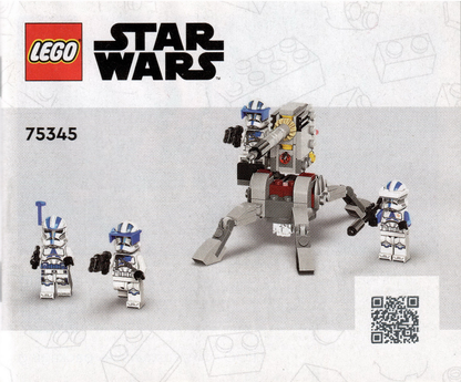 75345 501st Clone Troopers Battle Pack (Certified) LEGO Star Wars