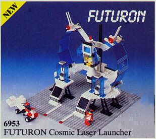 6953 Cosmic Laser Launcher (Used) LEGO Space