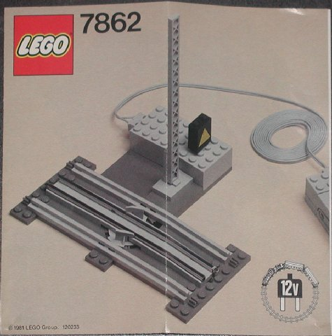 7862 Remote Controlled Decoupling and Signal 12V (Certified) LEGO Trains
