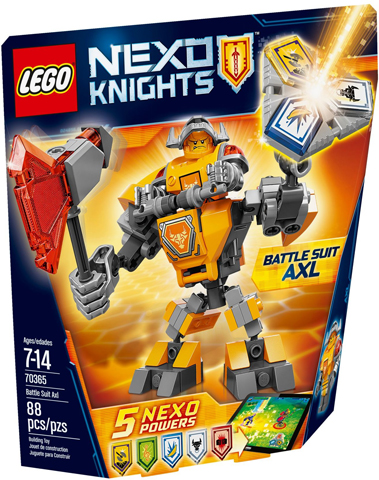 70365 Battle Suit Axl (Retired) LEGO Nexo Knights