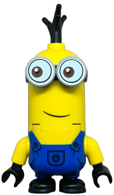Minion - Tall, Blue Overalls, Eyes Looking Sideways (mnn016)