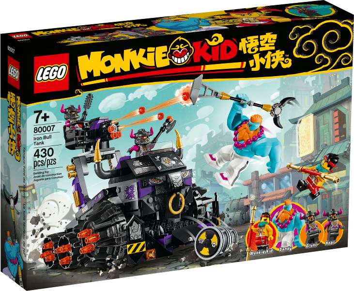 80007 Iron Bull Tank (Retired) LEGO Monkie Kid