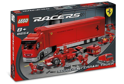 8654 Scuderia Ferrari Truck (Retired) LEGO Racers