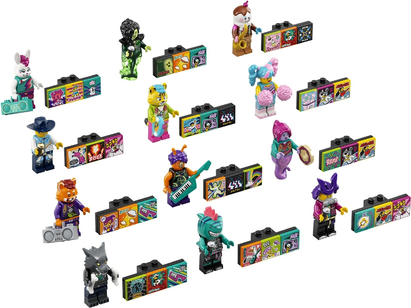 Banshee Singer - Vidiyo Bandmates Series 1 Collectible Minifigure (vidbm01-8)