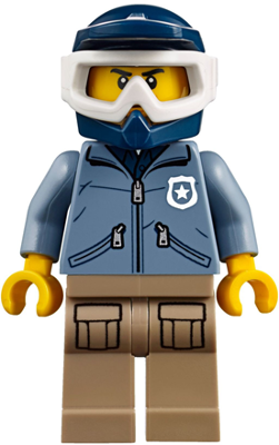 Mountain Police - Officer Male, Dirt Bike (cty0830)