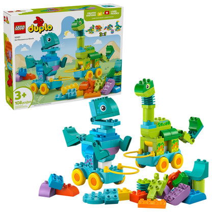 10451 3in1 Dinosaurs on Wheels