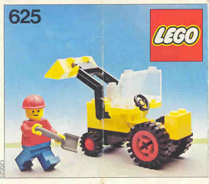 625 Tractor Digger (Used) LEGO Town