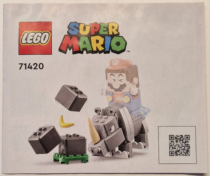 71420 Rambi the Rhino - Expansion Set (Certified) LEGO Super Mario