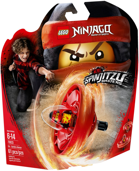70633 Kai - Spinjitzu Master (Retired) LEGO Ninjago