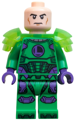 Lex Luthor - Bright Green Armor, Shoulder Pads (sh1007)