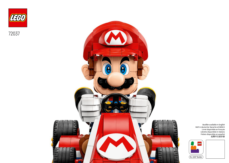 72037 Mario Kart - Mario & Standard Kart (Certified) LEGO Super Mario