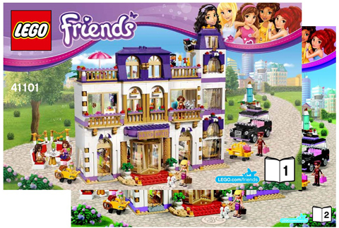 41101 Heartlake Grand Hotel (Certified) LEGO Friends