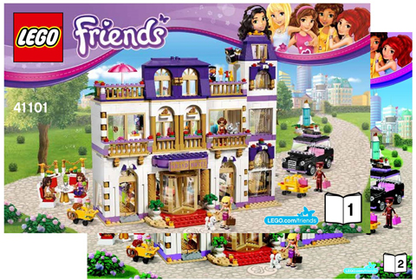 41101 Heartlake Grand Hotel (Certified) LEGO Friends