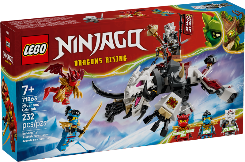 71863 Zilvar and Grimtak the Dragon Beast