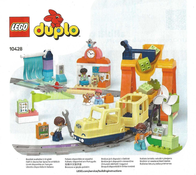 10428 Big Interactive Community Train (Used) LEGO DUPLO