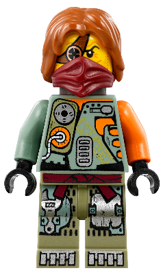 Ronin - Hair, Scabbard (njo0246)