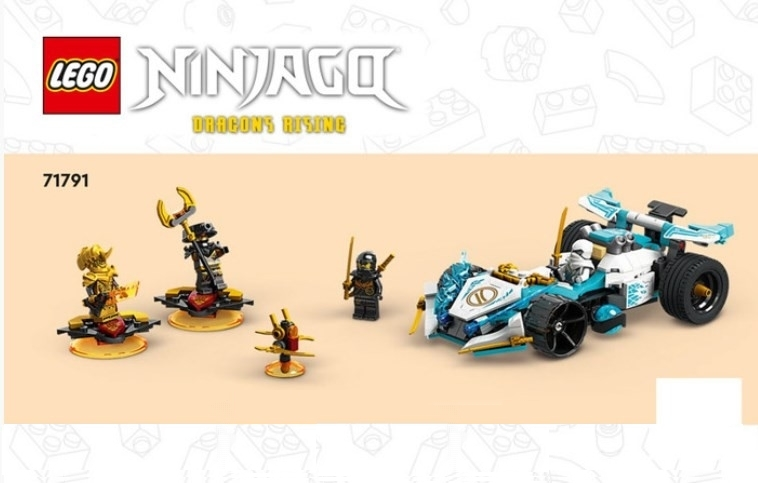 71791 Zane's Dragon Power Spinjitzu Race Car (Certified) LEGO Ninjago