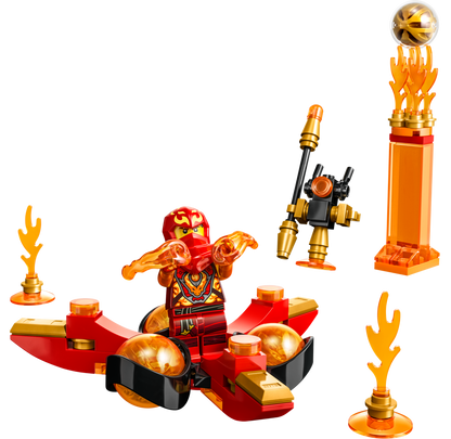 71777 Kai's Dragon Power Spinjitzu Flip (Used) LEGO Ninjago