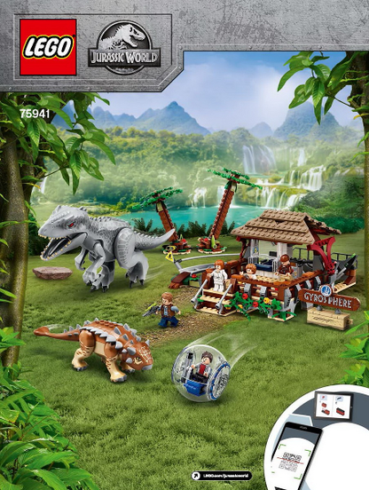 75941 Indominus rex vs. Ankylosaurus (Used) LEGO Jurassic World