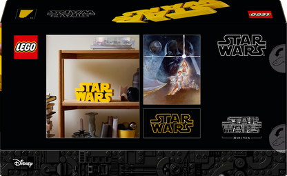 75407 Star Wars Brick-Built Star Wars Logo Sign