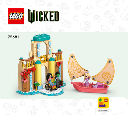75681 Glinda, Elphaba & Nessarose at Shiz University (Used) LEGO Wicked